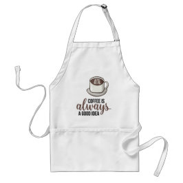 Idea för Bra av kaffe Förkläde