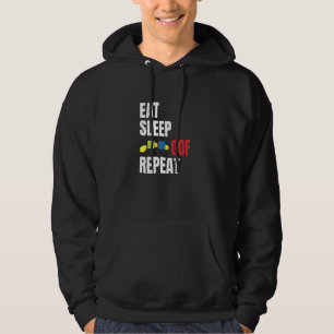 Idea för upprepat inmatningsspel i viloläge hoodie