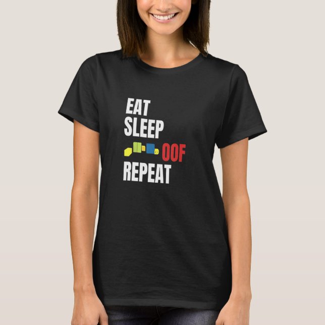 Idea för upprepat inmatningsspel i viloläge t shirt (Framsida)