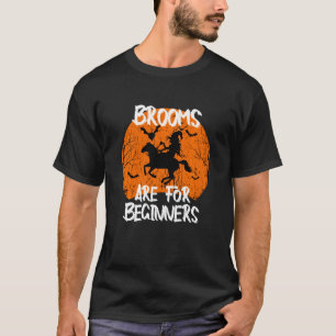 Idea Horses Witch Halloween Brooms är till begynne T Shirt
