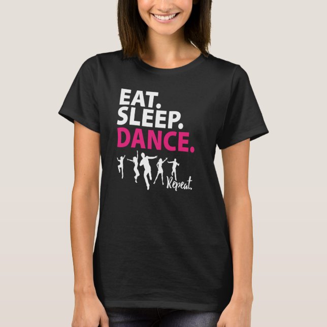 Idea om lejsömndans Repea Rosa Dancers T Shirt (Framsida)