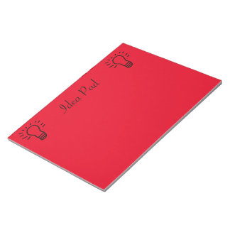 Idea Pad Red Anteckningsblock