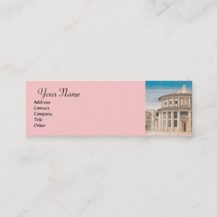 IDEAL CITY,Renaissance Architect,Blue Rosa Mini Visitkort