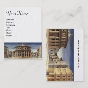 IDEAL CITY /RENAISSANCE ARCHITECTURE,ARCHITECT VISITKORT