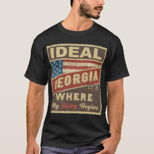 IDEAL, GA Det är där min berättelse börjar T Shirt