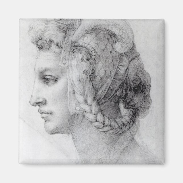 Ideal Head of a Woman, 1525-28 Magnet (Framsidan)