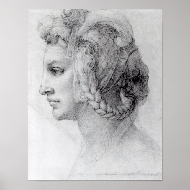 Ideal Head of a Woman, 1525-28 Poster (Framsidan)