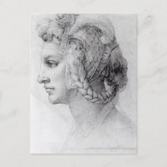 Ideal Head of a Woman, 1525-28 Vykort (Framsida)