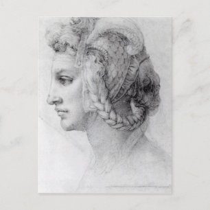 Ideal Head of a Woman, 1525-28 Vykort