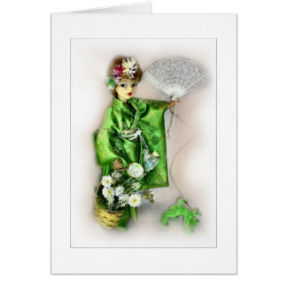 Idealgeishaen Hälsningskort