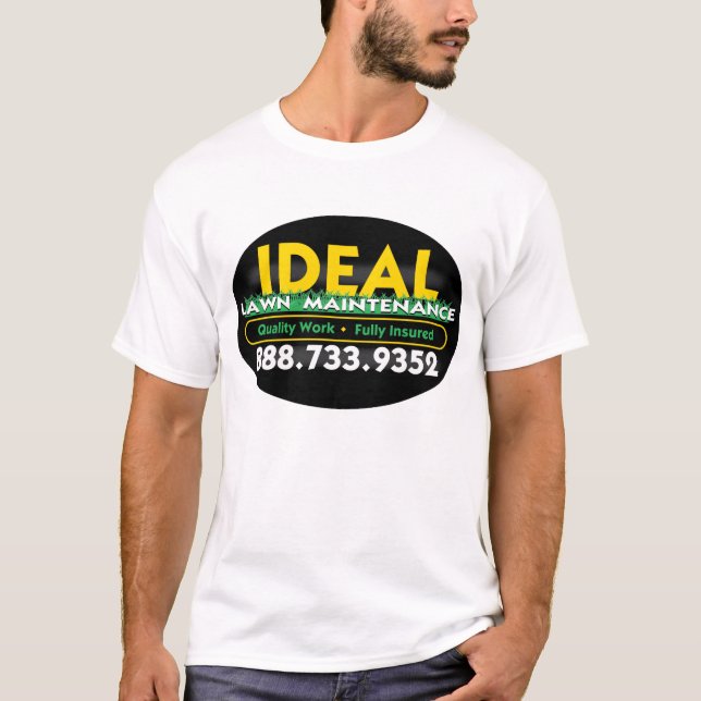idealgräsmattaunderhåll t shirt (Framsida)