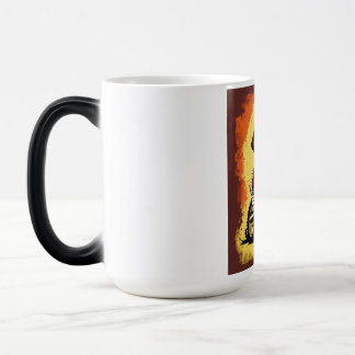 idealisk gåva till motorcykel älskare. magisk mugg