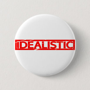 Idealistisk Frimärke Knapp