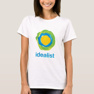 Idealistkvinna T-tröja T Shirt