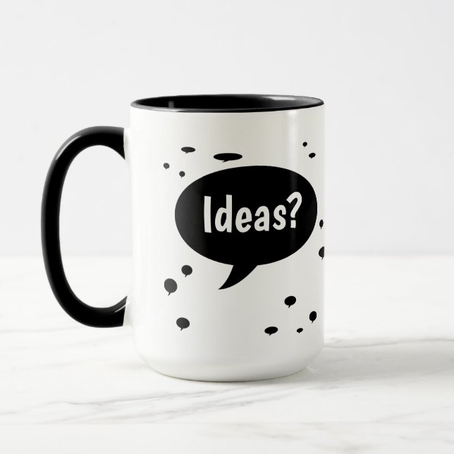 Ideas Inspiration Encouragement Teamwork Inspiring Mugg (Vänster)