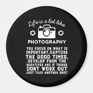 Idébildande fotograf, liv som fotografi magnet