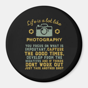 Idébildande fotograf utvecklas från Negativ Magnet