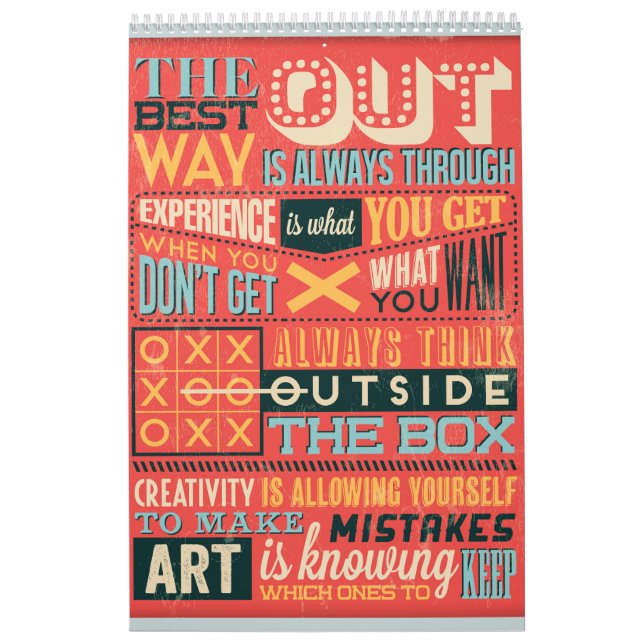 Idébildande Poster Kalender (Omslag)