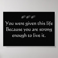 Idébildande Poster - Life