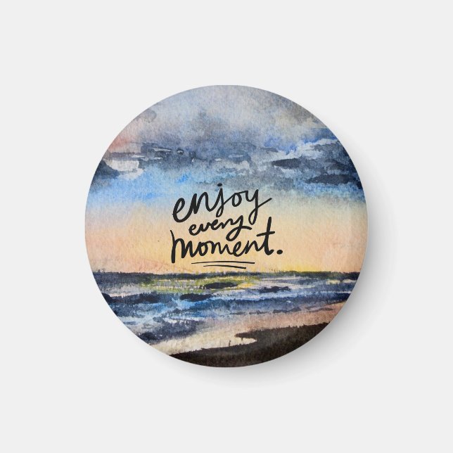 Idébildskärm för Beach Art Magnet (Framsidan)