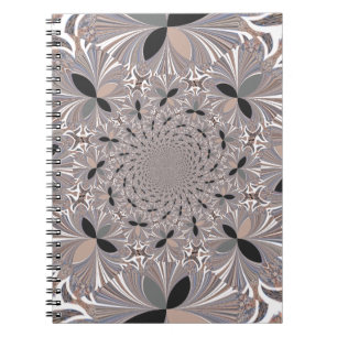 Idéblomma Anteckningsbok Med Spiral