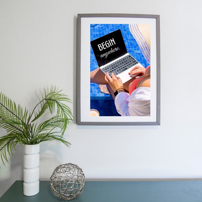 Idécitat börjar överallt poster (Skapare uppladdad)