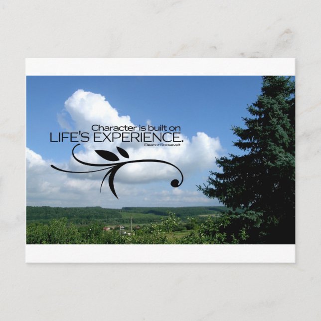 Idécitat - Eleanor Roosevelt Vykort (Framsida)