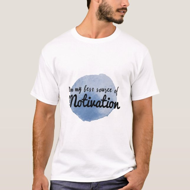 Idécitat för hårda arbetare t shirt (Framsida)