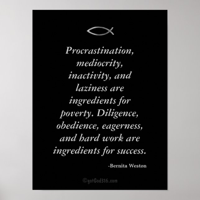 Idécitat från Nycklar för disciplinära åtgärder Poster (Framsidan)