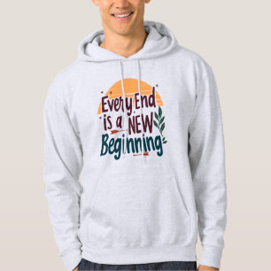 Idécitat: Varje ände är en ny början Hoodie
