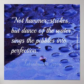 Idécitattecken för ihärdighet Poster