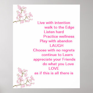 Idécitattecken Poster