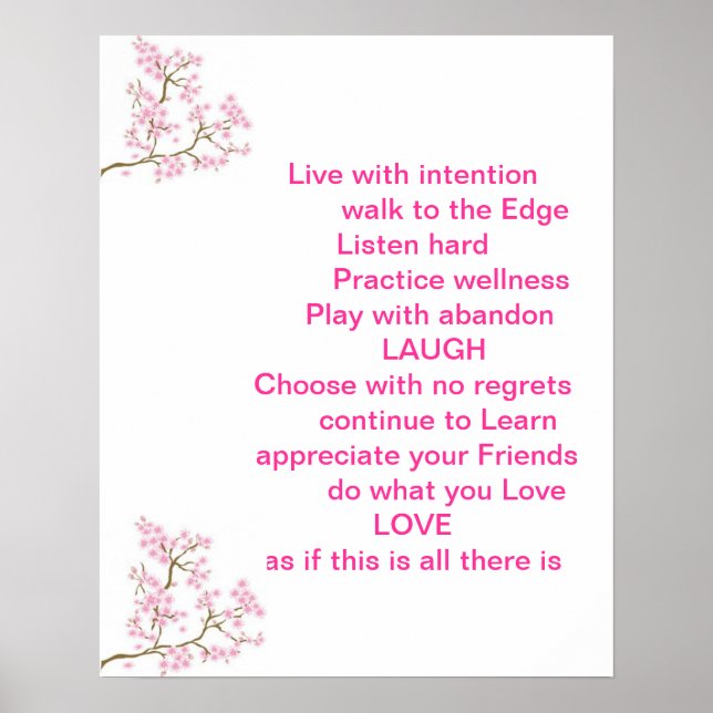 Idécitattecken Poster (Framsidan)