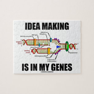 Idédanande är i min gener (DNA-replicationen) Pussel