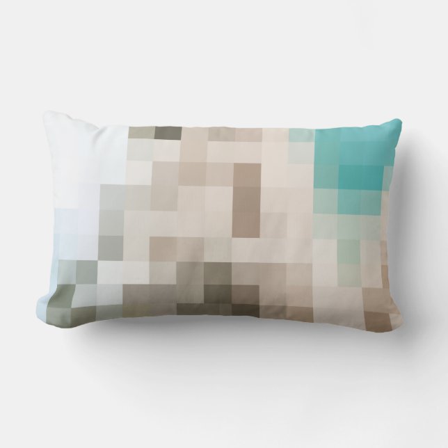 Idée cadeau - Coussin long Pixel Art Lumbarkudde (Framsida)