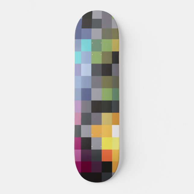 Idée cadeau - Planche de Skateboard Pixel Art (Framsida)