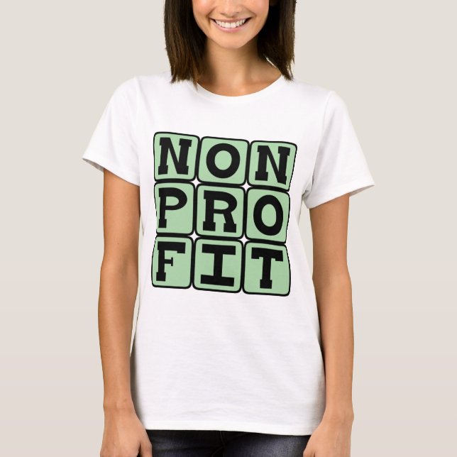Ideell organisation, beteckning t-shirt (Framsida)