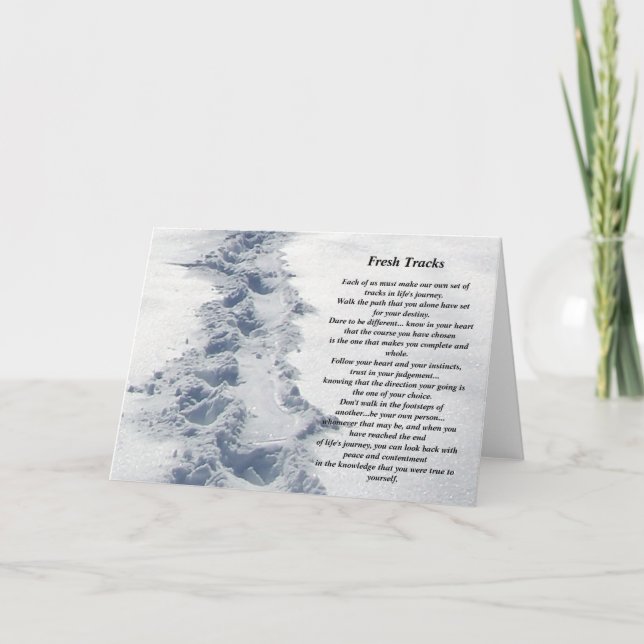 Idéella presentationer - nya spår kort (Framsida)