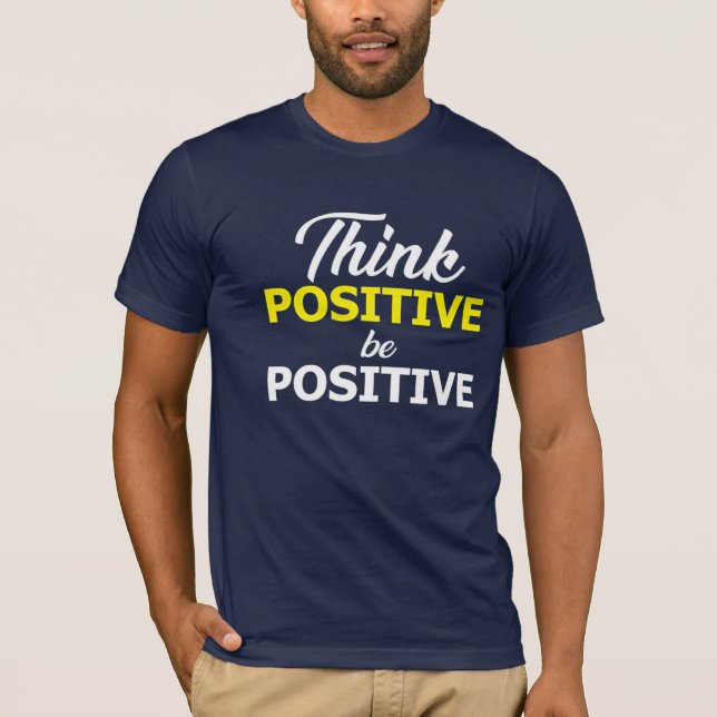 Idéellt positiv t-skjorta t shirt (Framsida)