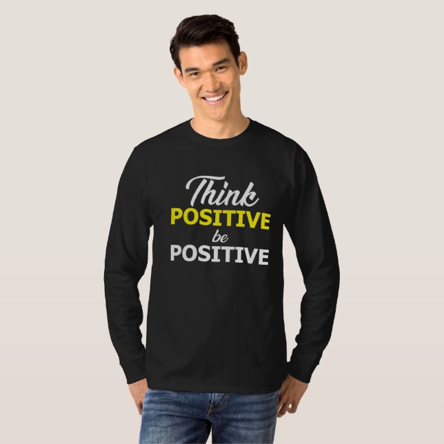 Idéellt positiv t-skjorta t shirt (Hel framsida)