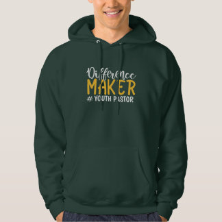 Idéer Difference Maker Youth Pastor Grönt Hoodie