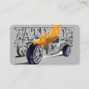 Idéer för Affärskortet hot rod och Automobiles Visitkort