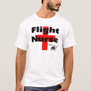Idéer för gåva "för flygsjuksköterska" unika t shirt
