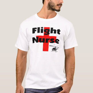 Idéer för gåva "för flygsjuksköterska" unika t shirt