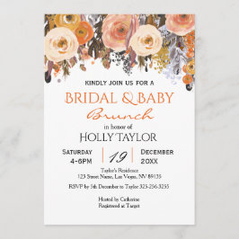 Idéer för kombinerad babyvisning och Möhippa Inbjudningar