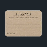 Idéer för Rustic Bröllop Bucket List Advice-kort Placeringskort<br><div class="desc">De här charmerande busaketkorten för brunkol i bröllop kommer att vara ett alternativ till en traditionell gäst i bok. Alla gäster pratar om de bästa idéerna för nylingarna att besöka eller göra.</div>