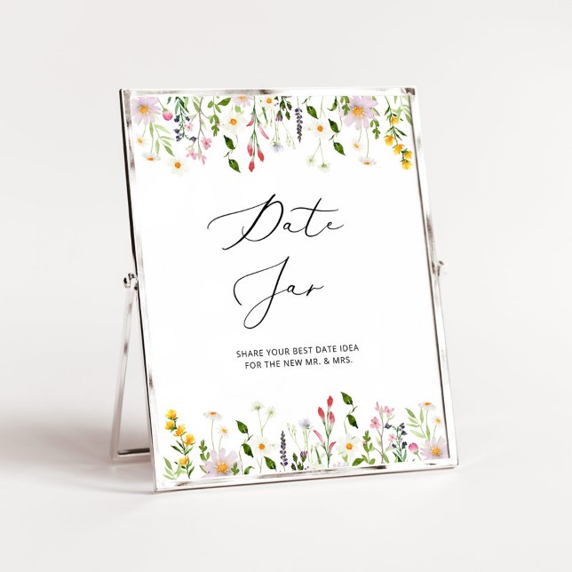 Idéer för vildblommor dejtingsnatt. Bröllopsspel m Poster (Skapare uppladdad)