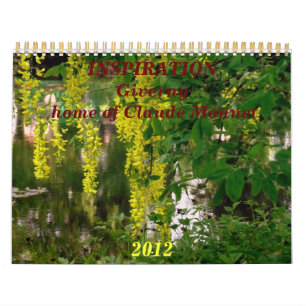 Idéer: Giverny, Claude Monnets hem Kalender
