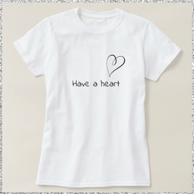 Idéer har ett hjärta t shirt (Skapare uppladdad)