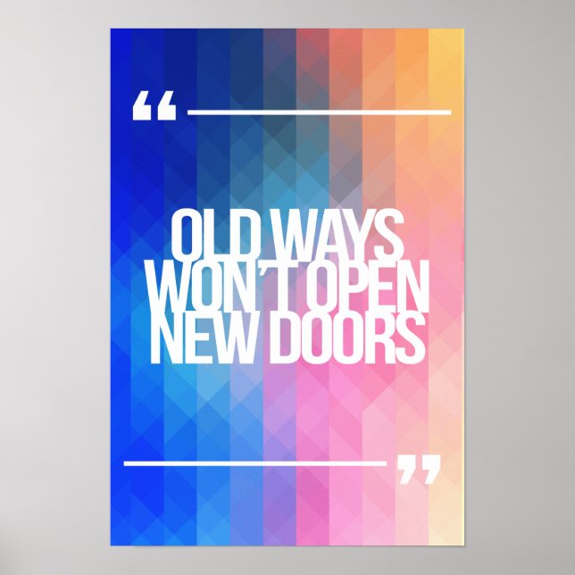 Idéer och motiveringar poster (Framsidan)